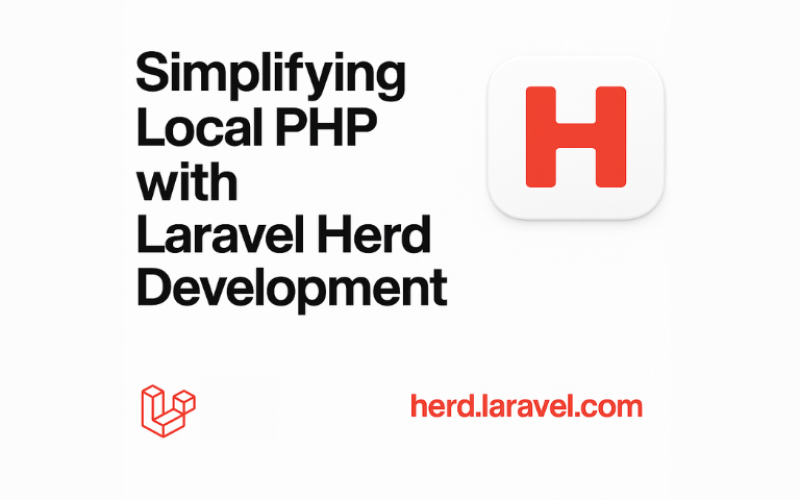 Simplifying Local PHP with Laravel Herd Development